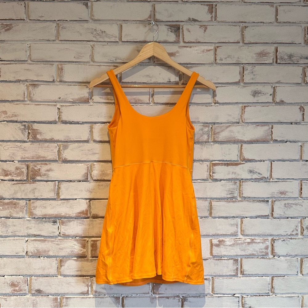 Aerie Offline Orange Low Key Dress Skort - Picture 6 of 6
